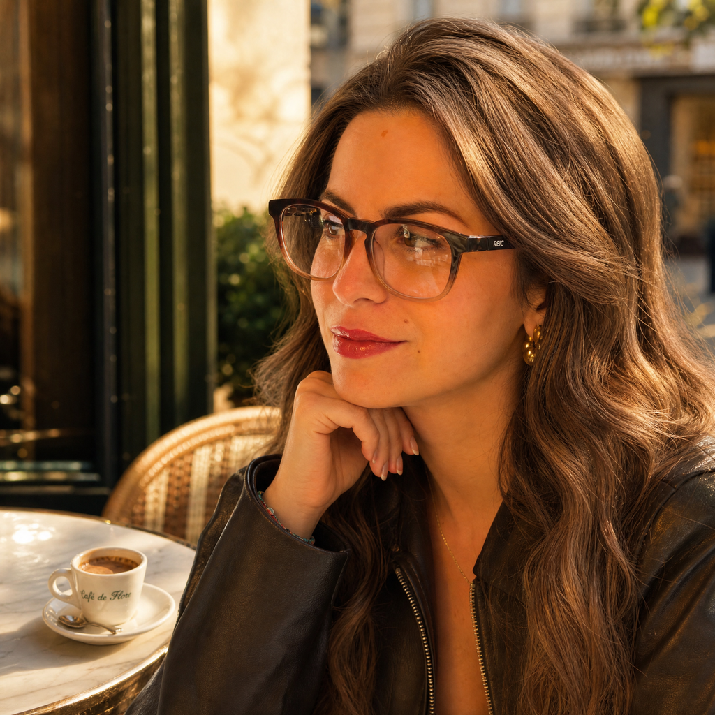 R1 Brown Horizon — Magnetic Clip-On Eyewear