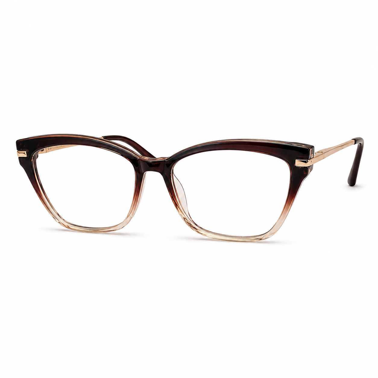 R10 — Rosé Gold Magnetic Clip-On Eyewear
