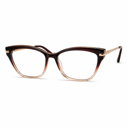 R10 — Rosé Gold Magnetic Clip-On Eyewear