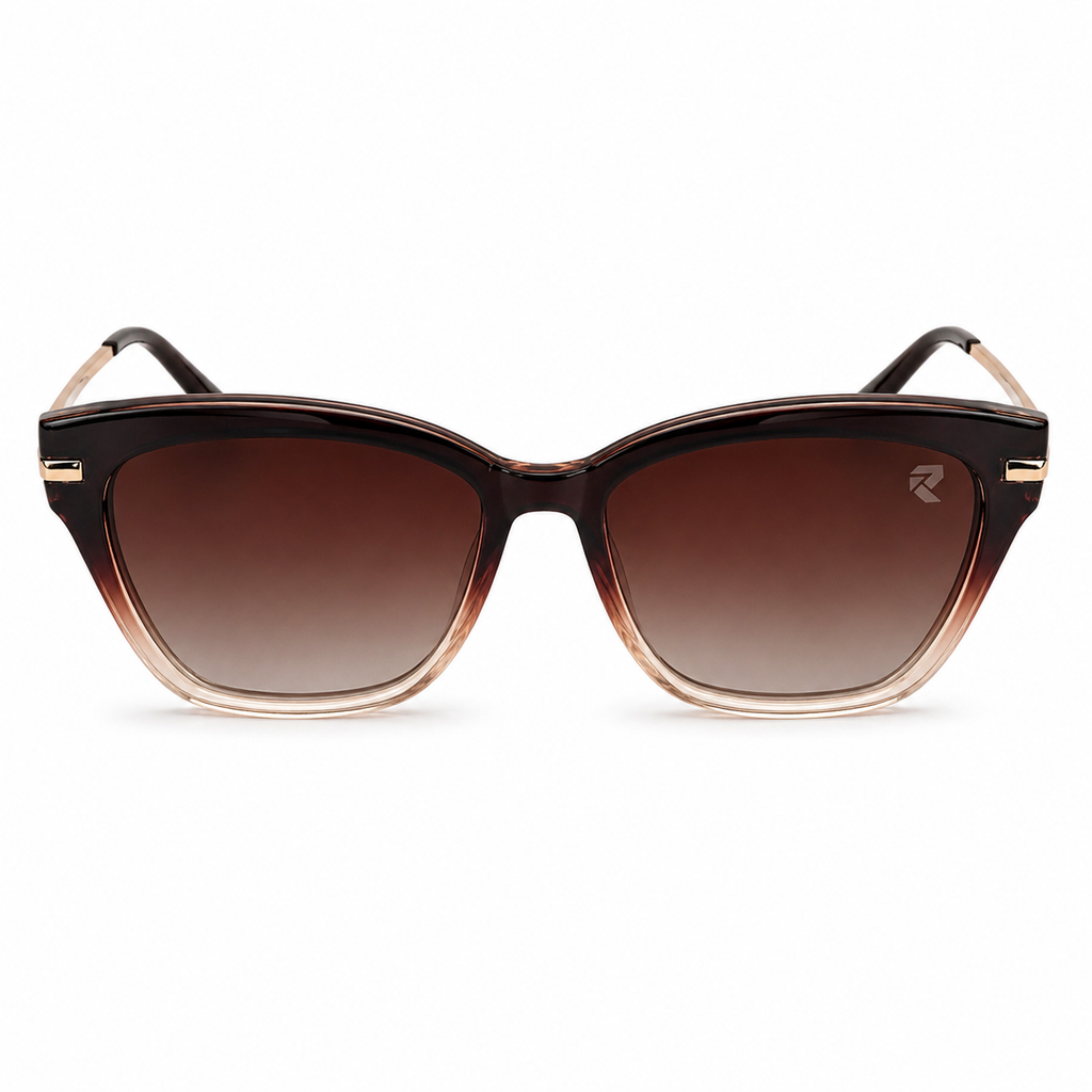 R10 — Rosé Gold Magnetic Clip-On Eyewear