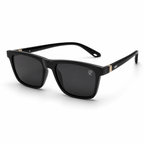 R9 Noir Gold — Magnetic Clip-On Eyewear