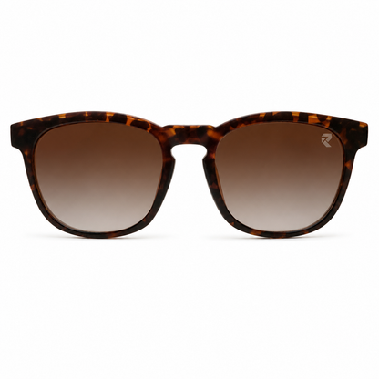 R12 — Leopard Magnetic Clip-On Eyewear