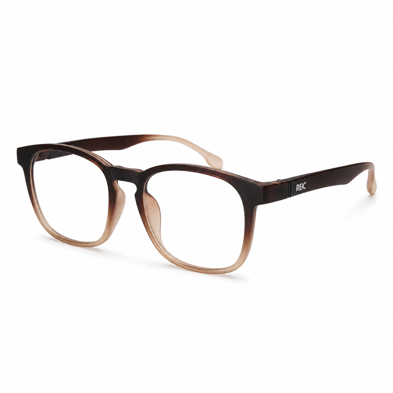 R1 Brown Horizon — Magnetic Clip-On Eyewear