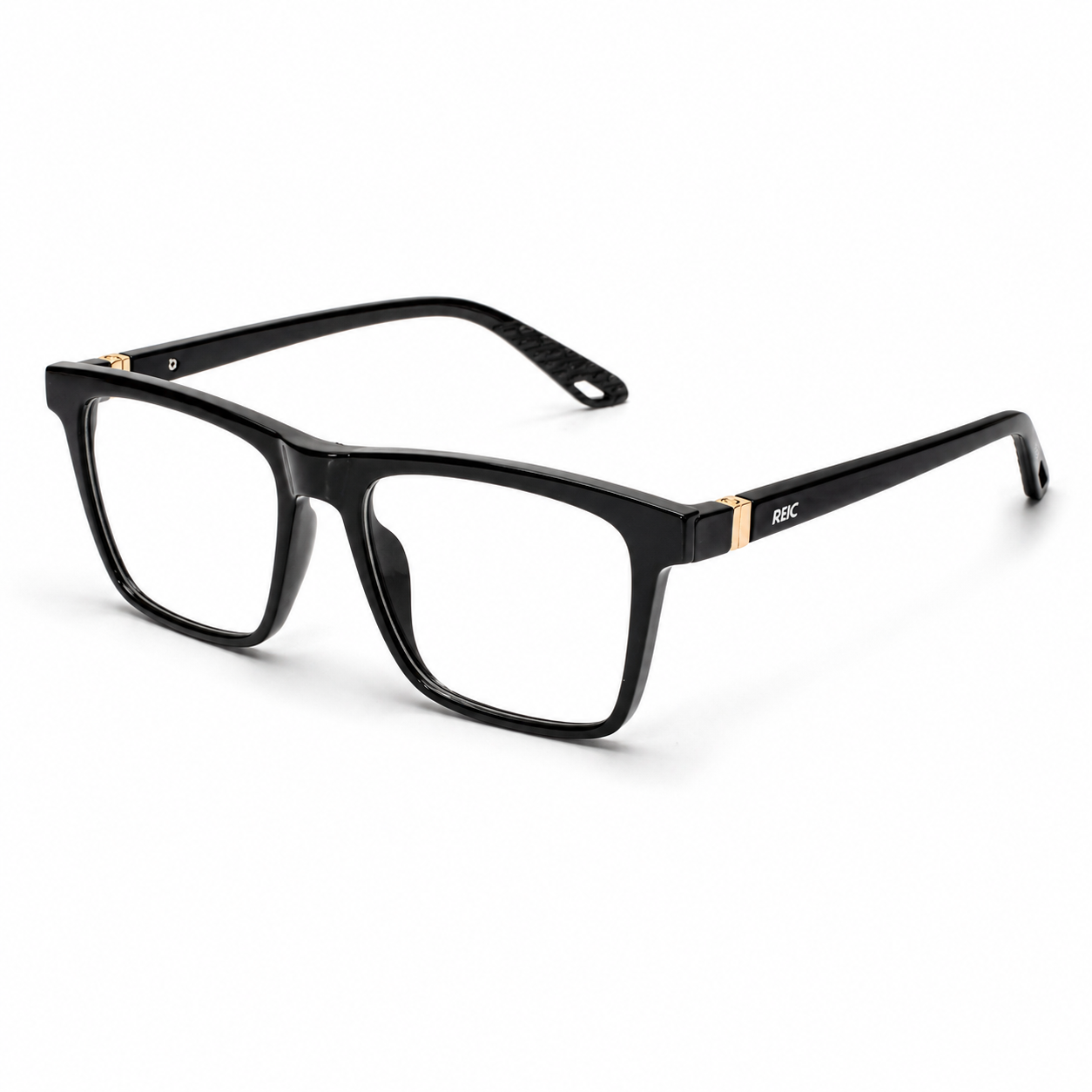 R9 Noir Gold — Magnetic Clip-On Eyewear