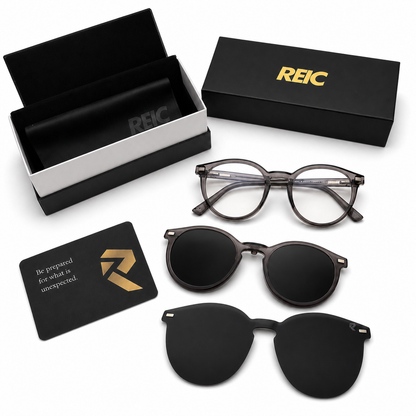 R7 — Eclipse 3-in-1 Clip-On Eyewear