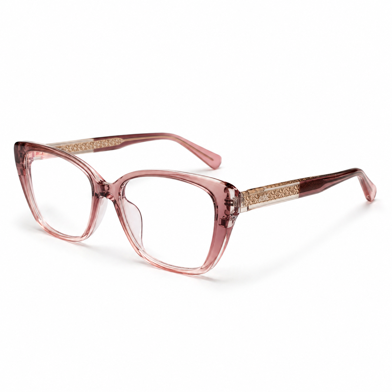 R8 Rosé Mirage — Magnetic Clip-On Eyewear