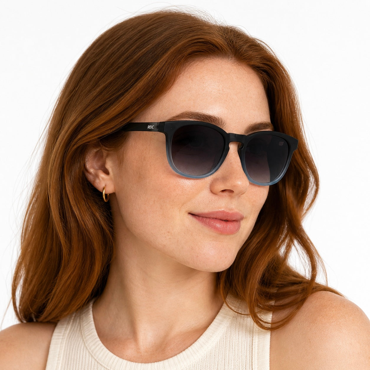 R3— Ocean Fade Magnetic Clip-On Eyewear