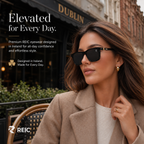 R9 Noir Gold — Magnetic Clip-On Eyewear