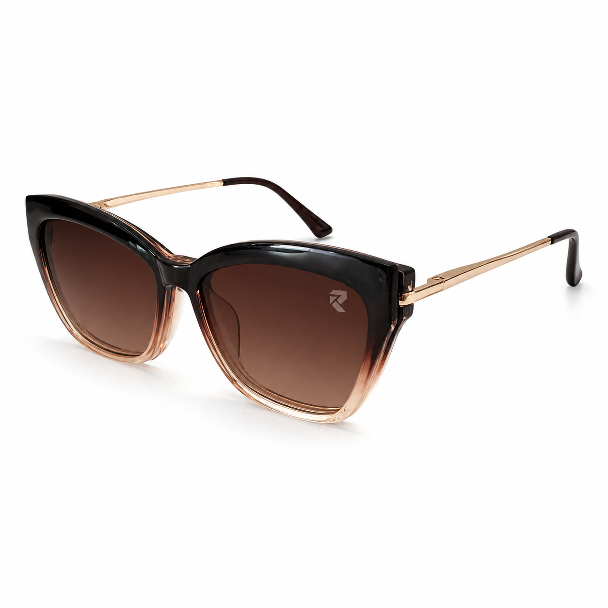R10 — Rosé Gold Magnetic Clip-On Eyewear