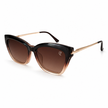 R10 — Rosé Gold Magnetic Clip-On Eyewear