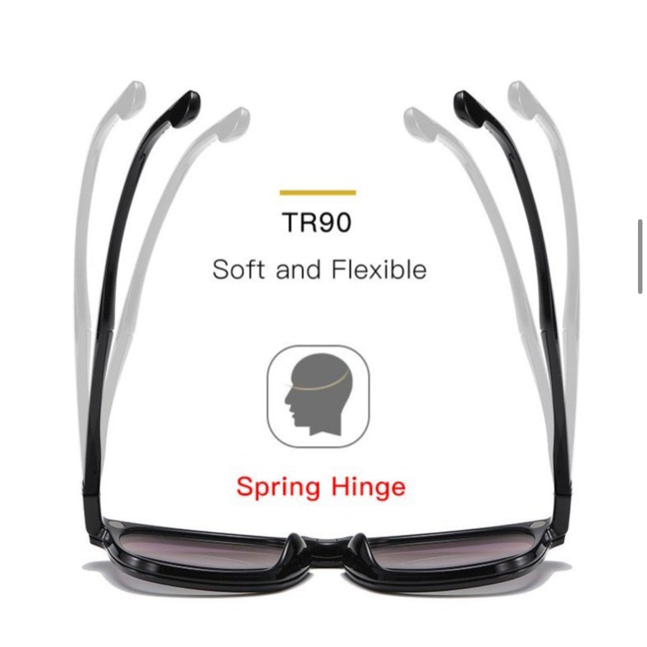 R11 Onyx Gloss — Magnetic Clip-On Eyewear