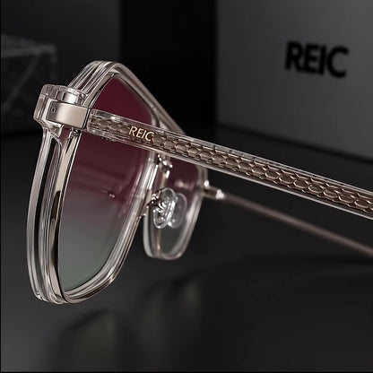 R26 Horizon — Pure Silver Magnetic Clip-On Eyewear